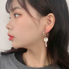 Image of Niche Normcore Bag Personality Asymmetric Earrings Shopping