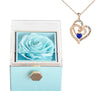 Image of Fashion Creative Rose Jewelry Box Necklace Suit Shopping