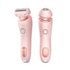 Image of 2 In 1 Hair Removal Epilator USB Rechargeable Trimmer Women Body Razor Face Leg Armpit Bikini Hand Pubic Shaver Hair Remover Shopping111