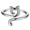 Image of Wire Artifact Knit A Sweater Cat Ring Shopping