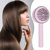 Image of CN 3D Air Cushion Massager Brush With Retractable Bristles Self Cleaning Hair Brush Massage One-key Self-cleaning Hair Brush Anti-Static Airbag Massage Comb For Women Curly Hair Brush Shopping111