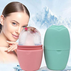 Ice Face Roller, Ice Roller For Face And Eye Beauty, Ice Massage Cup,Reusable Face Massage For Face Skin Care Silicone Ice Stick Face Ice Mold Icing Tool, Gifts For Her Helps Enhance Skin Eelasticity Shopping