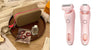 Image of 2 In 1 Hair Removal Epilator USB Rechargeable Trimmer Women Body Razor Face Leg Armpit Bikini Hand Pubic Shaver Hair Remover Shopping111