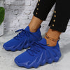 Image of Octopus Knitted Rubber Sole Sneaker Female Male Plus Size Soft Sole Shoes Shopping