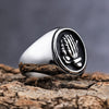 Image of Fashion Titanium Steel Praying Hands Ring Shopping