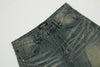 Image of Washed Contrast Color Skinny Jeans For Men Shopping