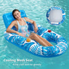 Image of Recliner Multifunctional Swim Ring Water Inflatable Floating Row Shopping