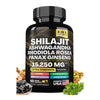 Image of Shilajit Pure Himalayan 9000MG, Energy Booster Ashwagandha 2000MG, Rhodiola Rosea 999MG, Panax Ginseng 1500MG, Turmeric 500MG, Ginkgo Biloba 500MG, Stinging Nettle 250MG Cordyceps Mushroom 500 Shopping