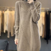 Image of Women's Fashion Temperament Western Style Slimming Woolen Skirt Shopping