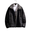 Image of Men's Fashionable Lamb Fur Coat Shopping