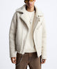 Image of Men's Lapel Suede Double-sided Jacket Shopping