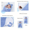 Image of Winter Baby Sleeping Bag Bear Nap Printed Sleeping Bag, Suitable For Babies Aged 0-10 Months, Soft Nap Mat With Removable Pillow Shopping