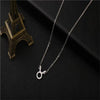 Image of Twelve Constellation Pendant Necklace Simple Titanium Steel Clavicle Chain Shopping