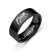 Image of Titanium Steel Couple Simple Niche Couple Couple Ring Shopping