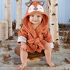 Image of Cartoon Cute Animal Modeling Baby Bath Towels Baby Bathrobes Cotton Children's Bathrobes Baby Hooded Shopping