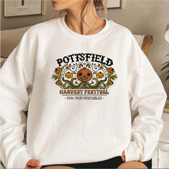 Vintage Pottsfield Harvest Festival Sweatshirt Over The Gard