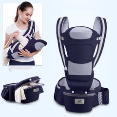 Ergonomic Baby Carrier Infant Baby Hipseat Carrier 3 In 1 Front Facing Ergonomic Kangaroo Baby Wrap Sling Shopping