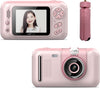 Image of Kids Camera, Children Digital Selfie Camera For 3-12 Year Old Girls Boys With 20MP Photo Resolution, 1080P HD Video Camera With 32GB SD Card And Selfie Stick Shopping