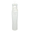 Image of Cut-out Floral Long Bandage Dress Shopping