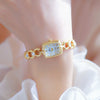 Image of Fashion Quartz Watch Diamond Bracelet Shopping