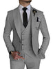 Image of Business Casual Men's Three-piece Suit Shopping