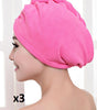 Image of Women's Hair Dryer Cap, Absorbent Dry Hair Towel Shopping