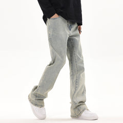 Men's Loose Fitting Micro Flared Jeans