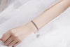 Image of S925 Moissanite Silver Bracelet Female Shopping