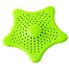 Image of 3PCS Silicone Starfish-shaped Sink Drain Filter Bathtub Hair Catcher Stopper Drain Hole Filter Strainer For Bathroom Kitchen Toilet Shopping