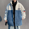 Image of Youth Winter Clothes Lamb Wool Cotton-padded Clothes Velvet Padded Thickened Coat Shopping