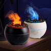 Image of Flame Aroma Diffuser Household Desk Aromatherapy Humidifier Shopping