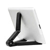 Image of Universal Foldable Phone Tablet Holder Adjustable Bracket Desktop Stand Tripod Stability Support For Phone Adjustable Portable Desktop Holder Mount Folding Tablet Stand Anti-Slip For Ipad Shopping