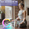 Image of New Intelligent G Shaped LED Lamp Bluetooth Speake Wireless Charger Atmosphere Lamp App Control For Bedroom Home Decor Shopping