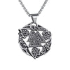 Image of Pendant European And American Retro Stacked Triangle Necklace Shopping