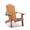 Image of TALE Adirondack Chair Backyard Outdoor Furniture Painted Seating With Cup Holder All-Weather And Fade-Resistant Plastic Wood Ban Amazon Shopping