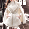 Image of Tassel and Beaded Cape Coat Shopping