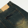 Image of Retro Washed And Worn Jeans For Men Shopping