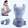 Image of Ergonomic Baby Carrier Infant Baby Hipseat Carrier 3 In 1 Front Facing Ergonomic Kangaroo Baby Wrap Sling Shopping