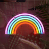 Image of LED wall hanging rainbow neon Shopping