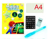 Image of Educational Toy Drawing Pad 3D Magic 8 Light Effects Puzzle Board Sketchpad Shopping