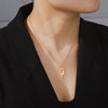 Image of Glossy Pendant Stainless Steel Necklace Shopping