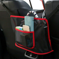 Universal Car Seat Net Pocket Handbag Holder Organizer Storage Bag Between Seats Shopping