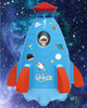 Image of Kids Space Rocket Sprinkler Spinner Shopping