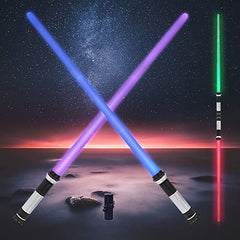 Induction Color Changing Laser Retractable Light-emitting Sword Toy Shopping