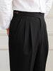 Image of Non-ironing Seersucker Casual Pants High Waist Straight Trousers Shopping