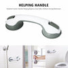 Image of Power Shower Grip Handle Bathroom Suction Grab Bar Safety Rail Tub Bath Vacuum Shopping