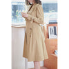 Image of Fashionable Cape-type Mid-length Top British Style Coat Shopping