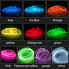 Image of Car Led Strip Light For Neon Party Decoration Light Bicycle Dance Lamp 12V Waterproof USB Strips Lamps Shopping