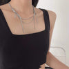 Image of Steel Bends And Hitches Tassel Necklace Shopping