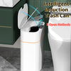 Image of Smart Trash Can With Lid For Bedroom And Living Room Kitchen Storage Box Trash Can Induction Small Car Box Automatic Smart Dustbin Smart Trash Bin Shopping